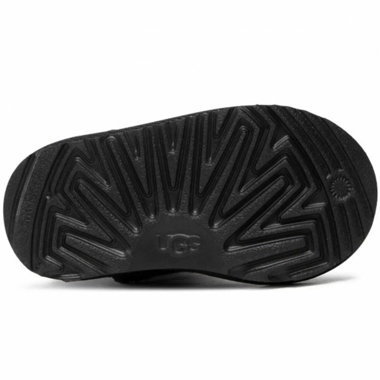 Enfant Ugg Bébé^Boots fourrées Laine en Velours de Cuir Glitter noires