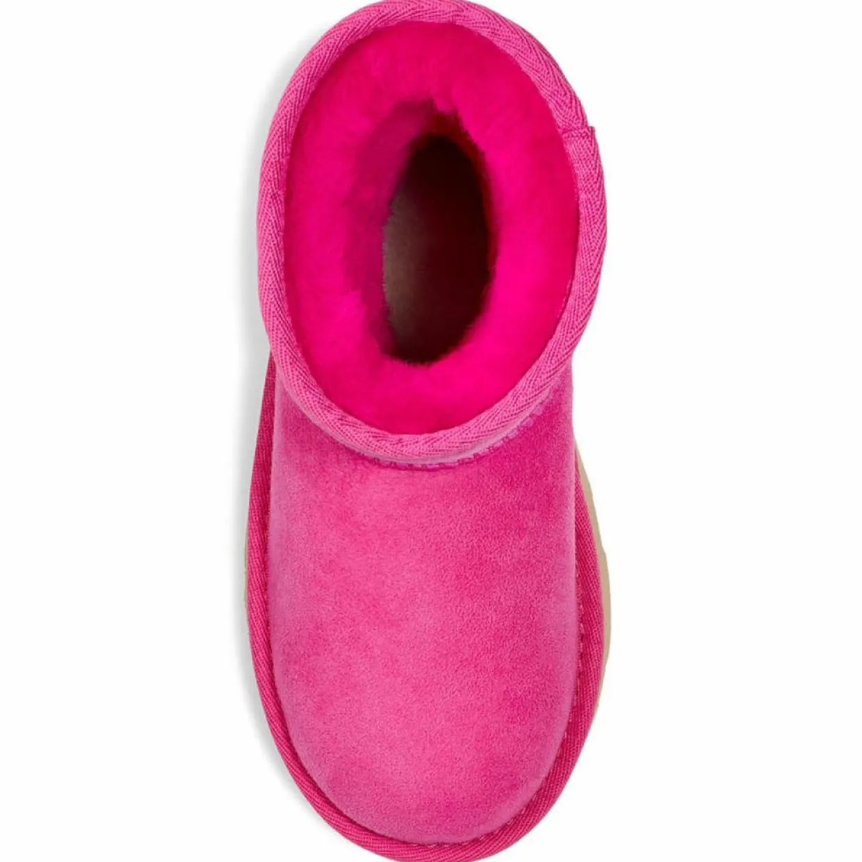 Boots fourrées Laine en Velours de Cuir Classic II fuchsia-Ugg Clearance