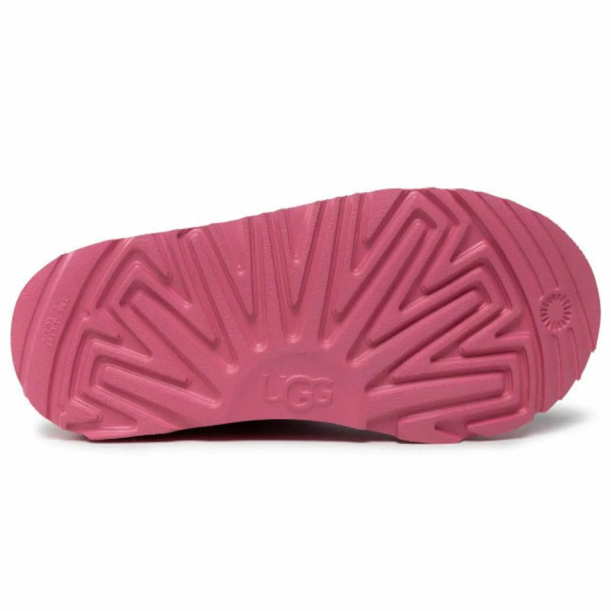 Enfant Ugg Fille^Boots fourrées Laine en Velours de Cuir Spots métallisé roses