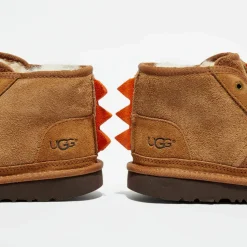 Enfant Ugg Fille^Boots fourrées Laine en Velours de Cuir Dydo Neumel II beige moyen
