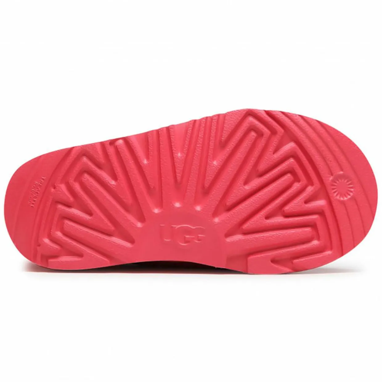 Boots fourrées Laine en Velours de Cuir Classic II roses-Ugg Clearance