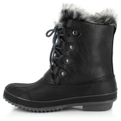 Boots Fourrées Vallandry noires-Kimberfeel Online