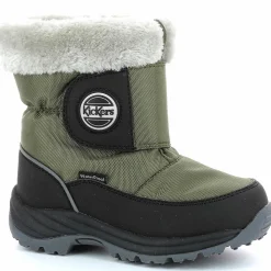 Boots Jumpsnow intérieur fourré kaki/noir-Kickers Best