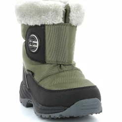 Boots Jumpsnow intérieur fourré kaki/noir-Kickers Best