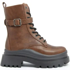 Boots Maia marron- Talon 5 cm-Lab78 Outlet