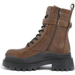 Boots Maia marron- Talon 5 cm-Lab78 Outlet