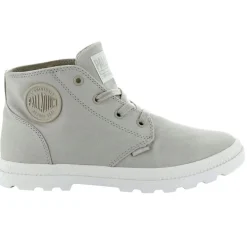 Boots montantes en Toile Pampa Free beiges-Palladium New