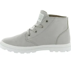 Boots montantes en Toile Pampa Free beiges-Palladium New
