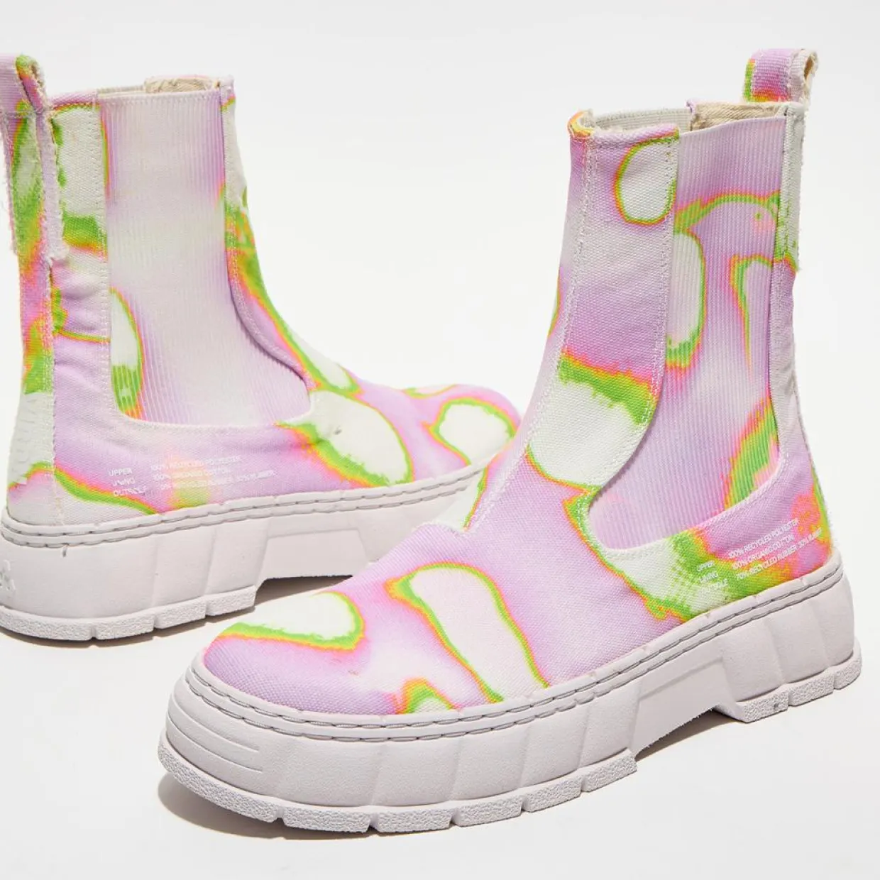 Femme Viron Bottines^Boots recyclées 1997 violet clair