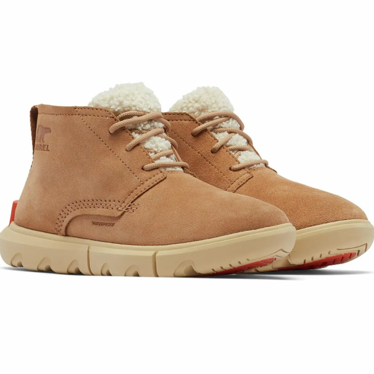 Boots en Velours de Cuir imperméables Explorer™ II Drift marron-Sorel Online