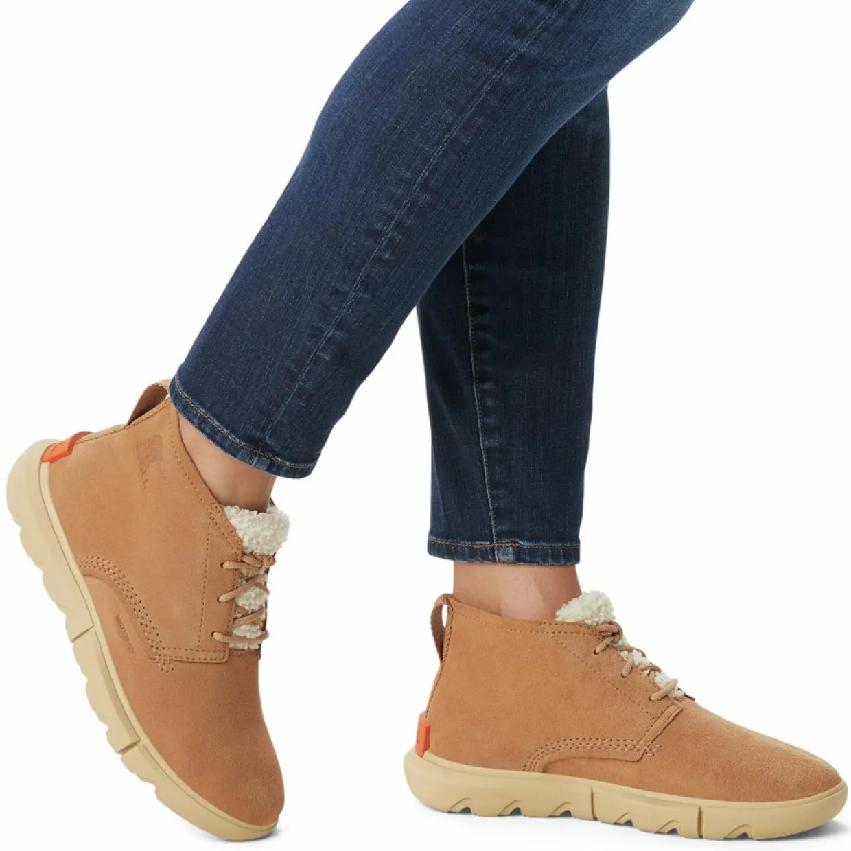 Boots en Velours de Cuir imperméables Explorer™ II Drift marron-Sorel Online