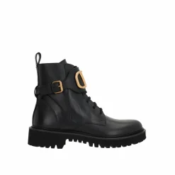 Femme Valentino Garavani Bottines^Boots V logo noires