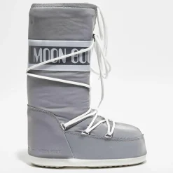 Bottes Après-ski Classic argentées-Moon Boot Discount