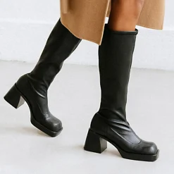 Femme Jonak Bottes^Bottes Ballot noires - Talon 7 cm