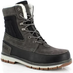 Homme Kimberfeel Boots^Bottes de Neige fourrées Pablo gris/noir