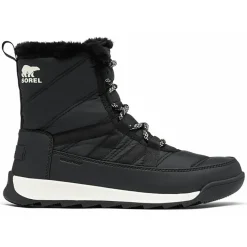 Femme Sorel Bottes^Bottes d'hiver Whitney Ii Short Lace Wp noires