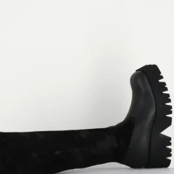 Femme Lofina Bottes^Bottes en Cuir 4225 gas noires - Talon : 6cm