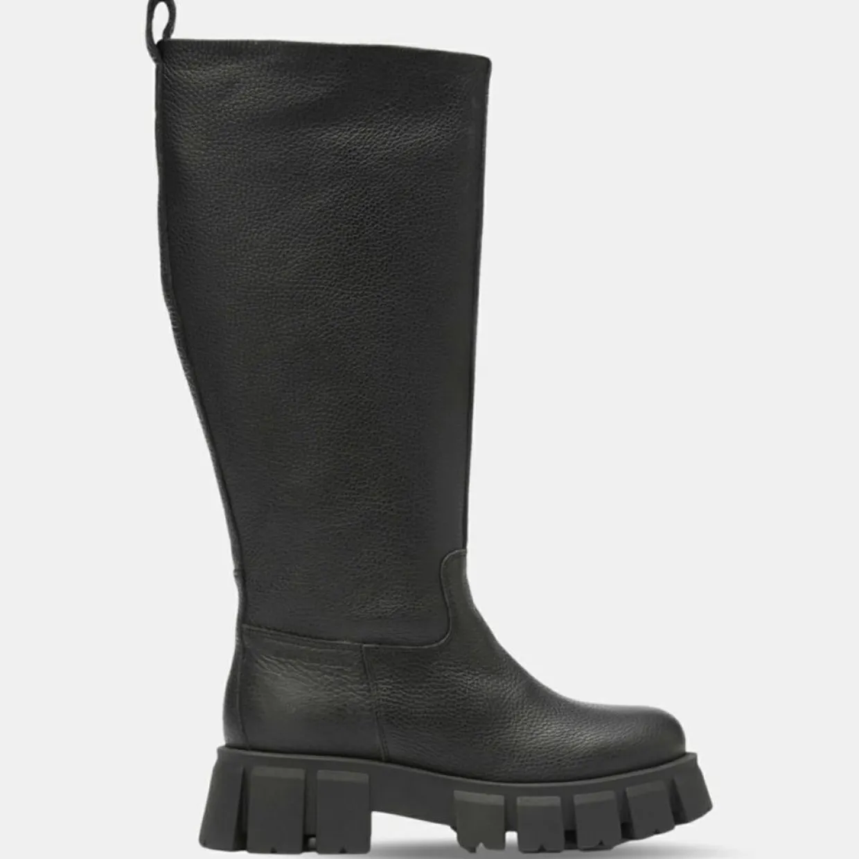 Bottes en Cuir chunky Campagne noires-Marc O'Polo Sale