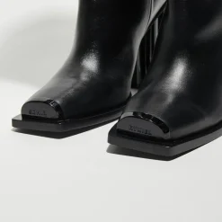 Bottes en Cuir Clover noires - Talon 10 cm-Sonia Rykiel Discount