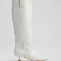 Bottes en Cuir Eden gris clair - Talon 4,5 cm-L.K. Bennett Outlet