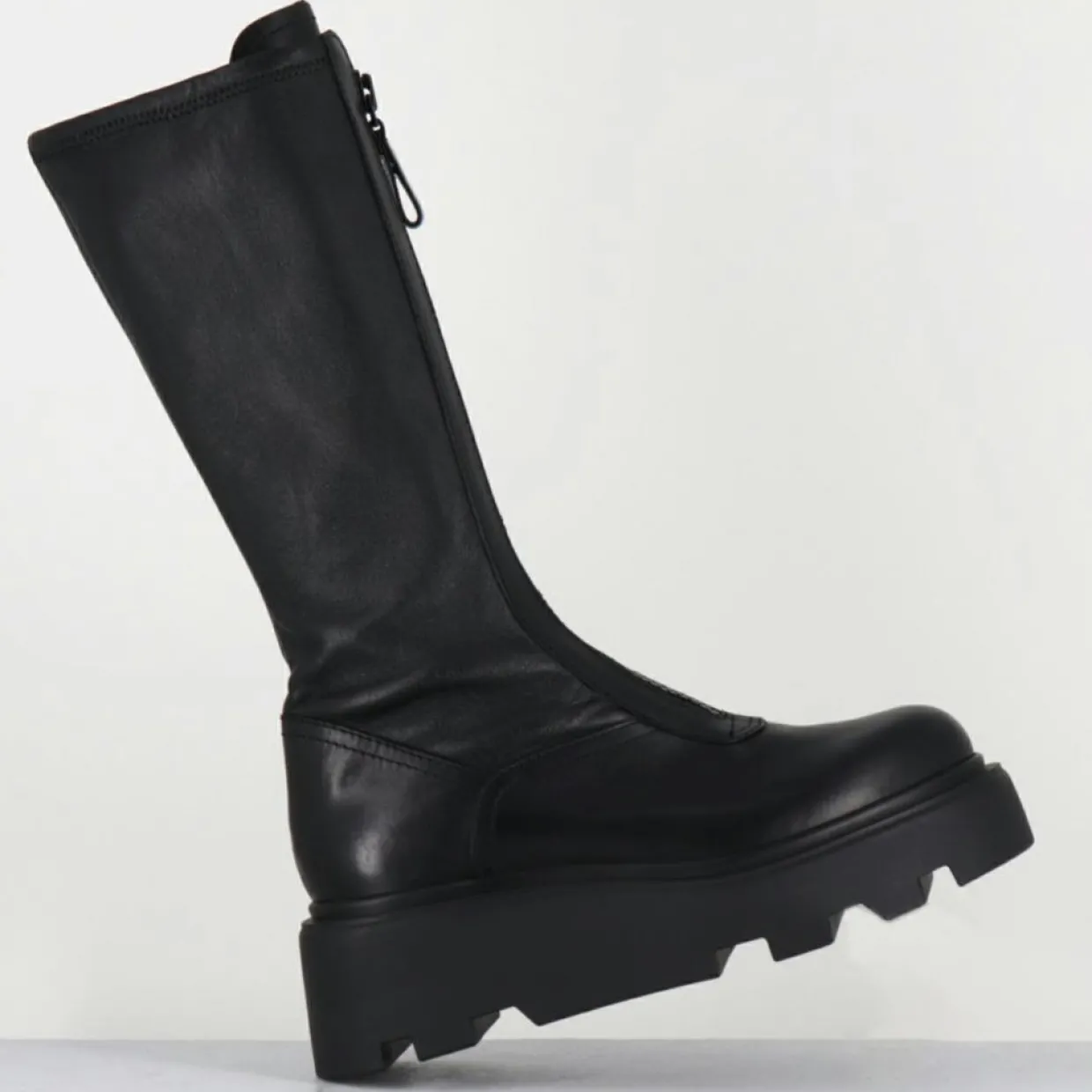 Femme Premiata Bottes^Bottes en Cuir M6622 noires