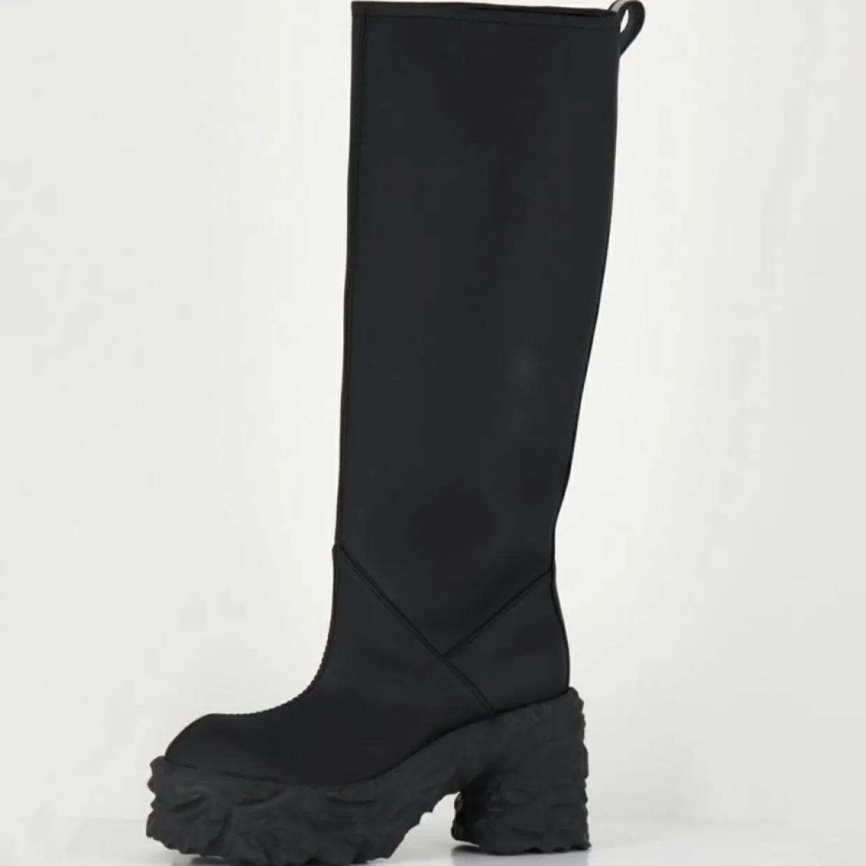 Bottes en Cuir M6315 noires - Talon : 9.5 cm-Premiata