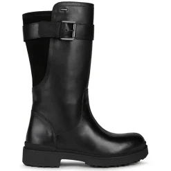 Femme Geox Bottes^Bottes en Cuir Nevegal noires