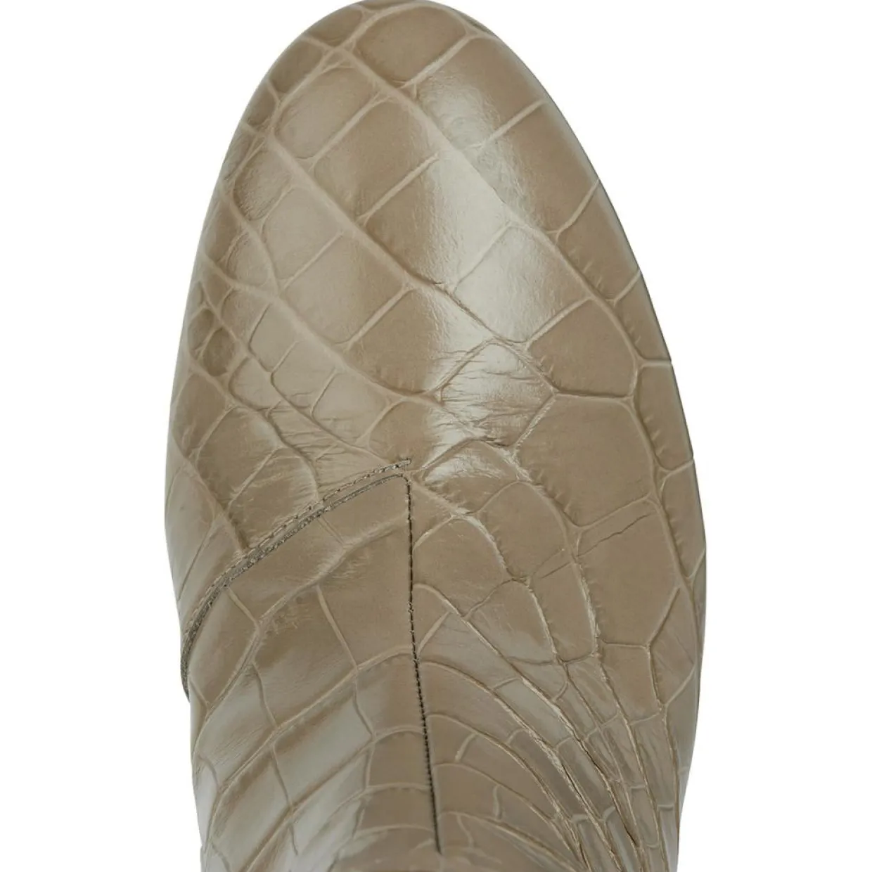 Femme Geox Bottes^Bottes en Cuir Pheby 80 sable - Talon 8 cm