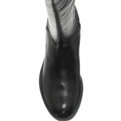 Bottes en Cuir végétal Flora noires-Liu-Jo Sale