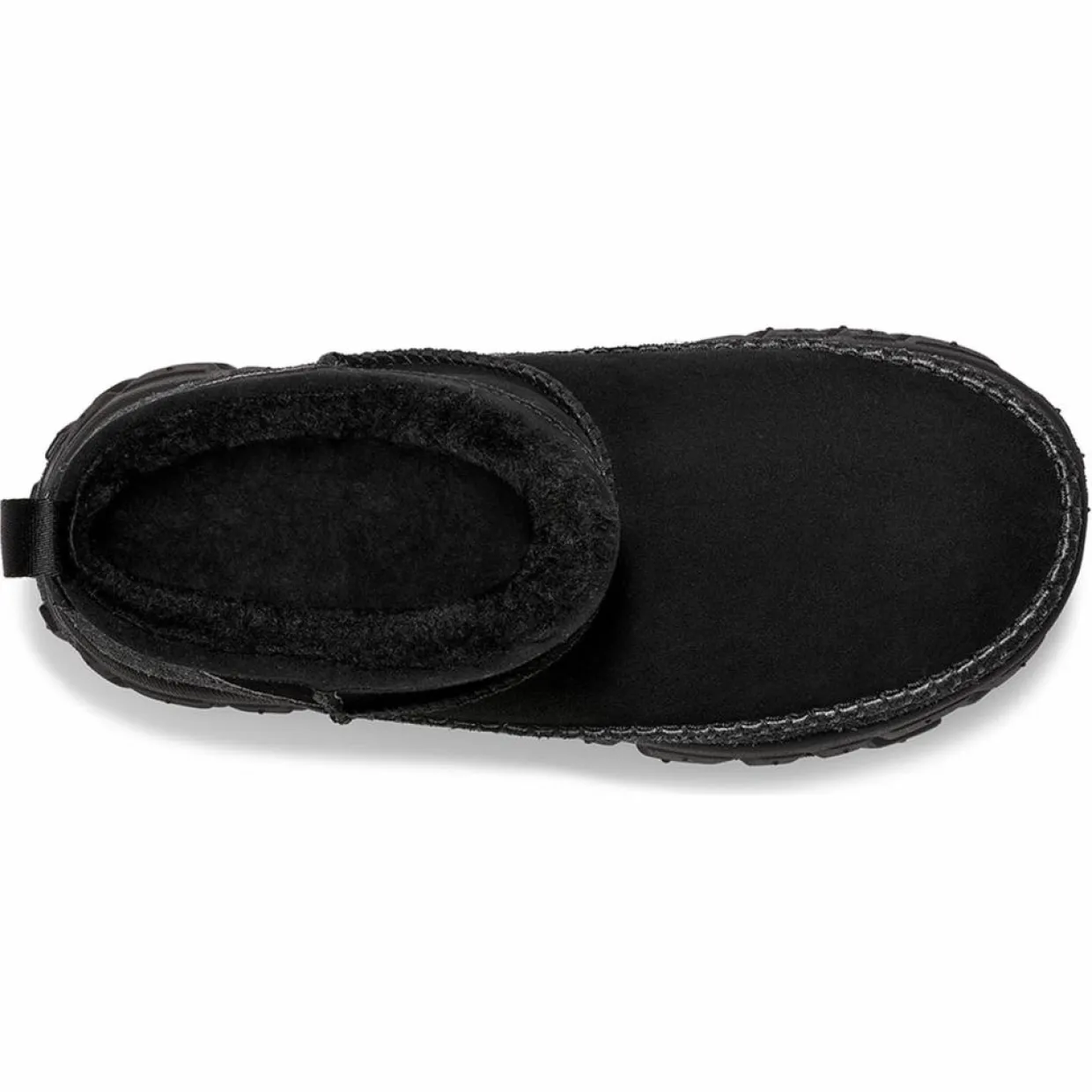 Bottes en Velours de Cuir Venture Daze Ultra Mini noires-Ugg Outlet