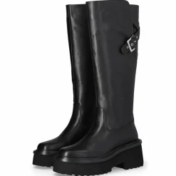 Femme Liu-Jo Bottes^Bottes Flair en Cuir noires