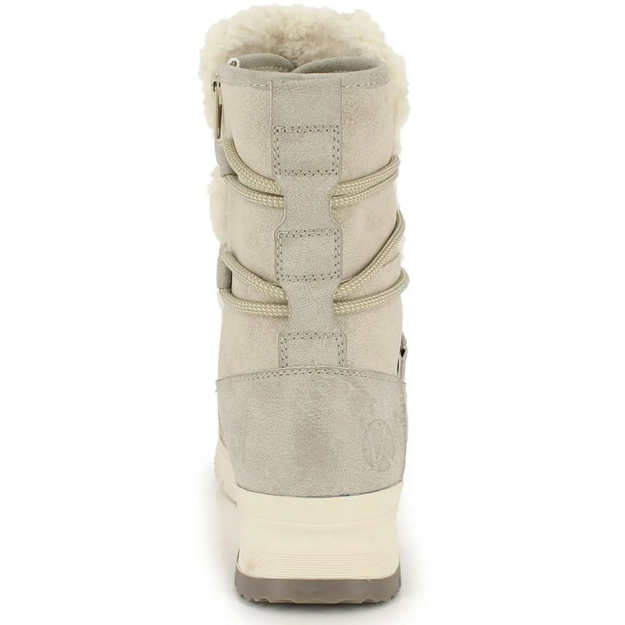 Bottes Fourrées Alyssia blanc cassé-Kimberfeel Outlet