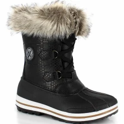 Femme Kimberfeel Bottes^Bottes fourrées Elisa noires