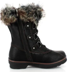 Femme Kimberfeel Bottes^Bottes Fourrées Emmy noires