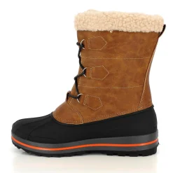 Bottes Fourrées Ethan beige/noir-Kimberfeel Online