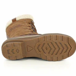 Bottes fourrées Floriane camel-Kimberfeel Discount