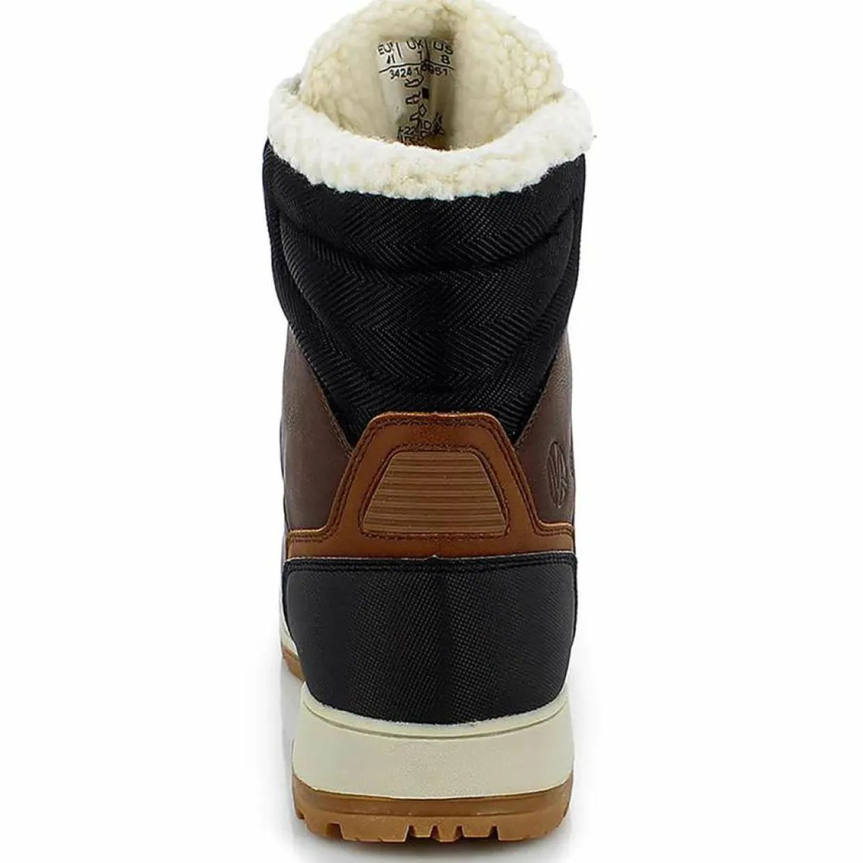 Homme Kimberfeel Boots^Bottes fourrées Kyllian marron/noir