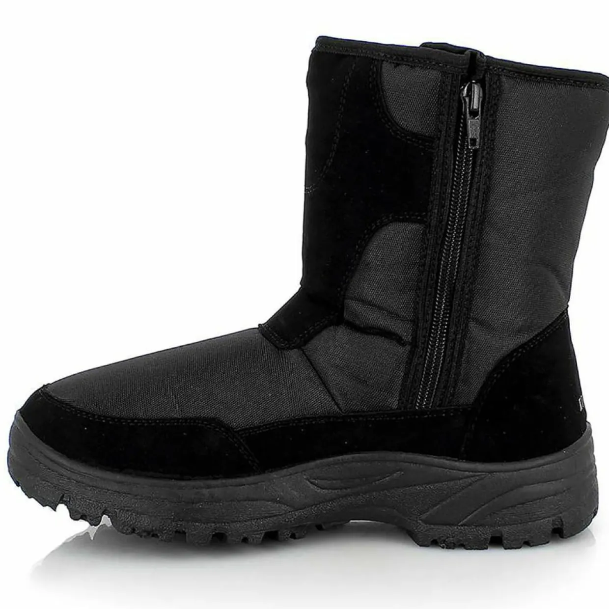 Bottes fourrées Luca noires-Kimberfeel Discount