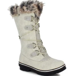 Bottes Fourrées Manon blanc cassé-Kimberfeel New