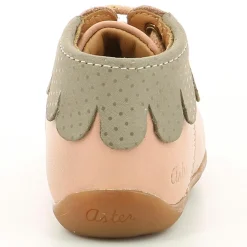 Enfant Aster Bébé^Bottillons en Cuir Doune rose