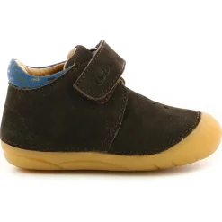 Bottillons en Cuir Kimousi marron/jaune-Aster Best