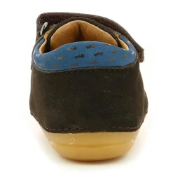 Bottillons en Cuir Kimousi marron/jaune-Aster Best