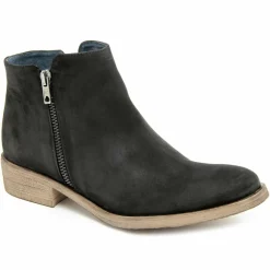 Bottines en Cuir noires-Lab78 Outlet