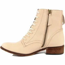 Bottines à lacets en Cuir marron-Lab78 Outlet