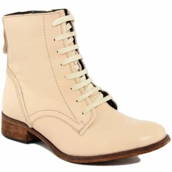 Bottines à lacets en Cuir marron-Lab78 Outlet