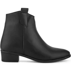 Femme Lab78 Bottines^Bottines à talon Clara noires - Talon 12 cm