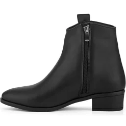 Femme Lab78 Bottines^Bottines à talon Clara noires - Talon 12 cm