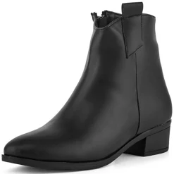 Femme Lab78 Bottines^Bottines à talon Clara noires - Talon 12 cm