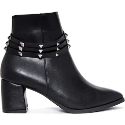 Femme Lab78 Bottines^Bottines à talon Clotilde noires - Talon 6 cm