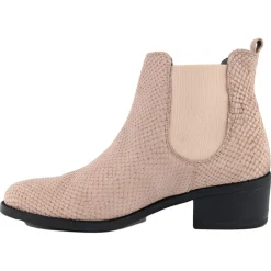 Bottines à talon en Cuir Joy beiges-Lab78 Outlet